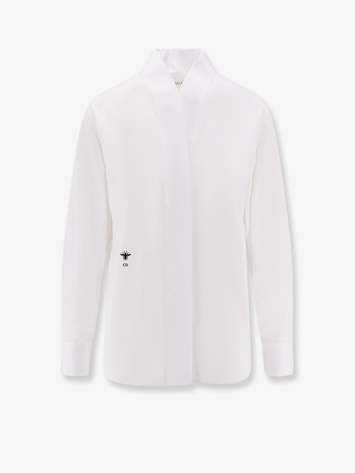 Cotton shirt with embroidery