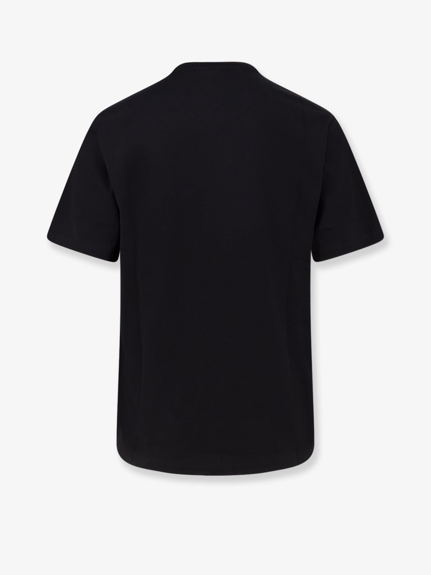 Cotton T-shirt with embossed logo embroidery - Image 2
