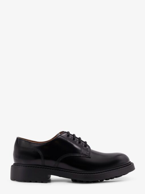 Horse lace up leather shoes