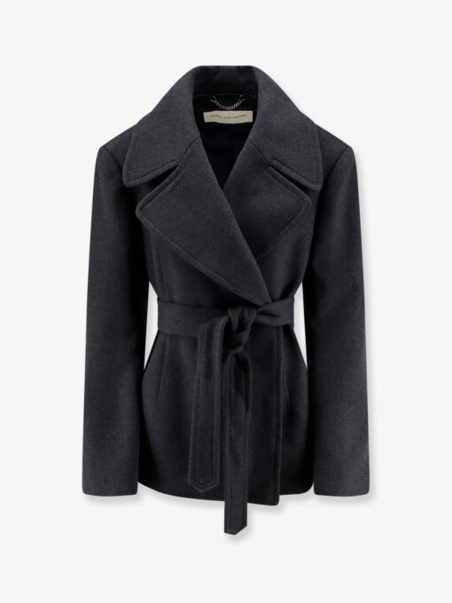 Cotton blend coat