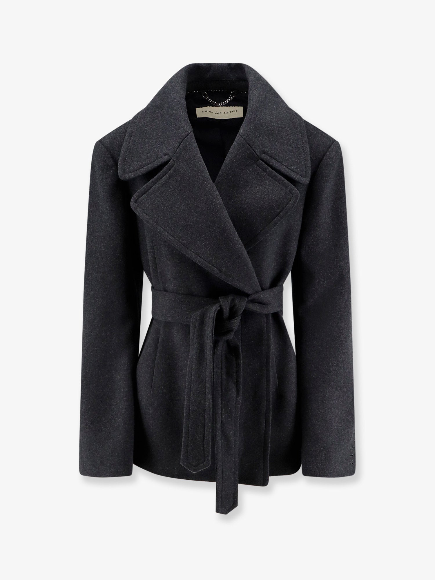 Cotton blend coat