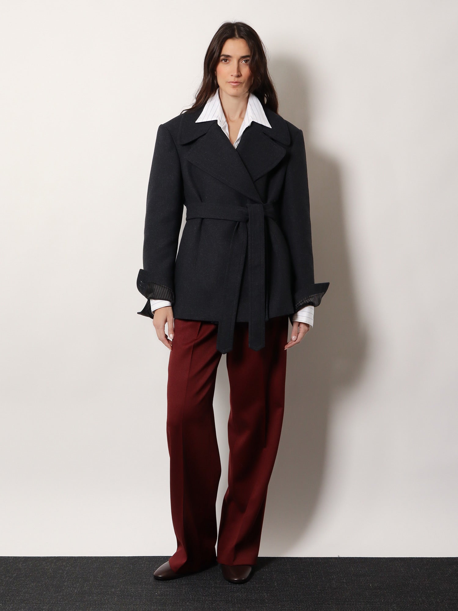Cotton blend coat - Image 2