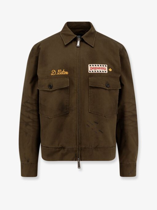 Dsquared2 Bros Cotton padded Jacket