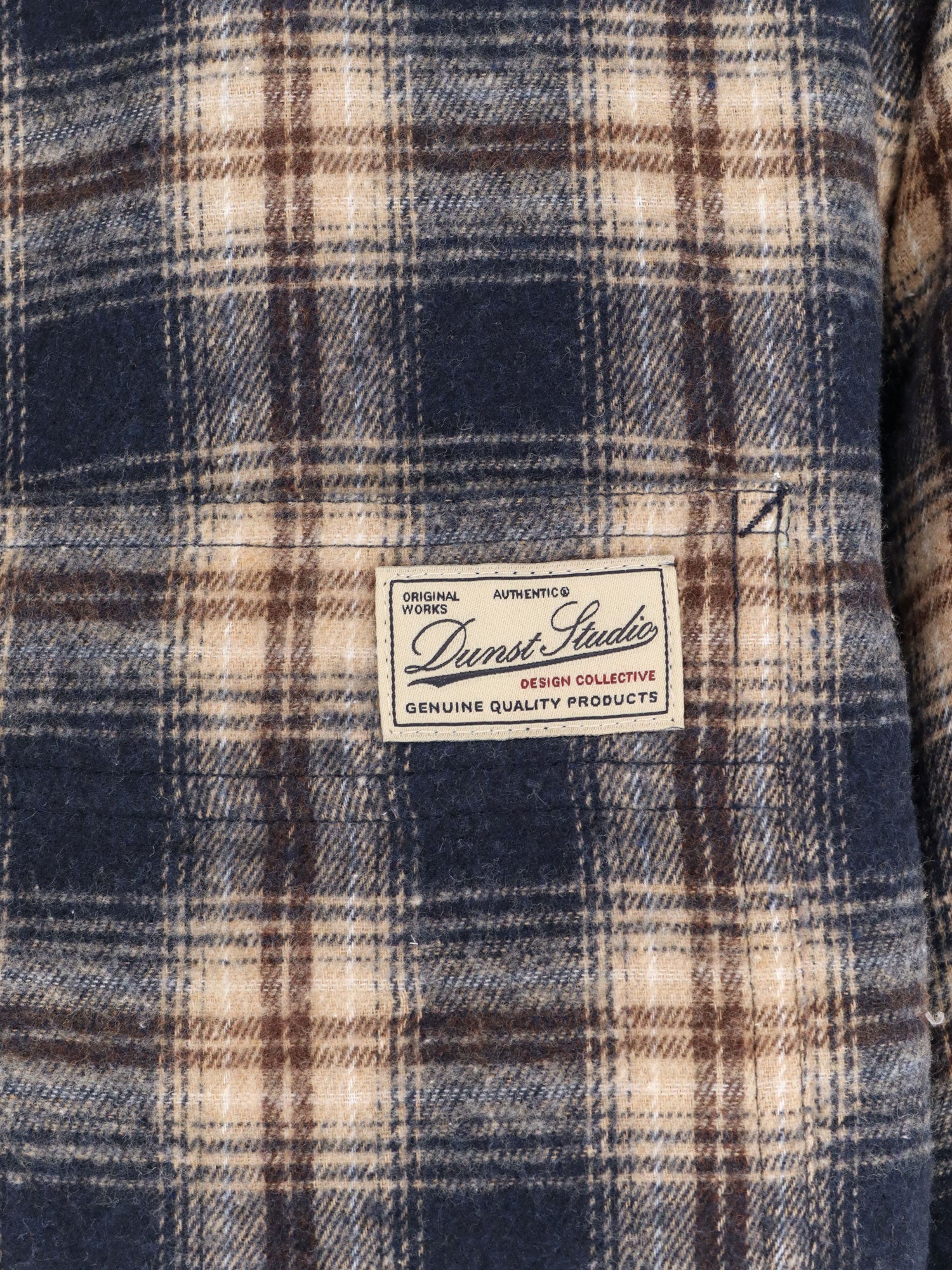 Madras pattern flannel jacket - Image 3