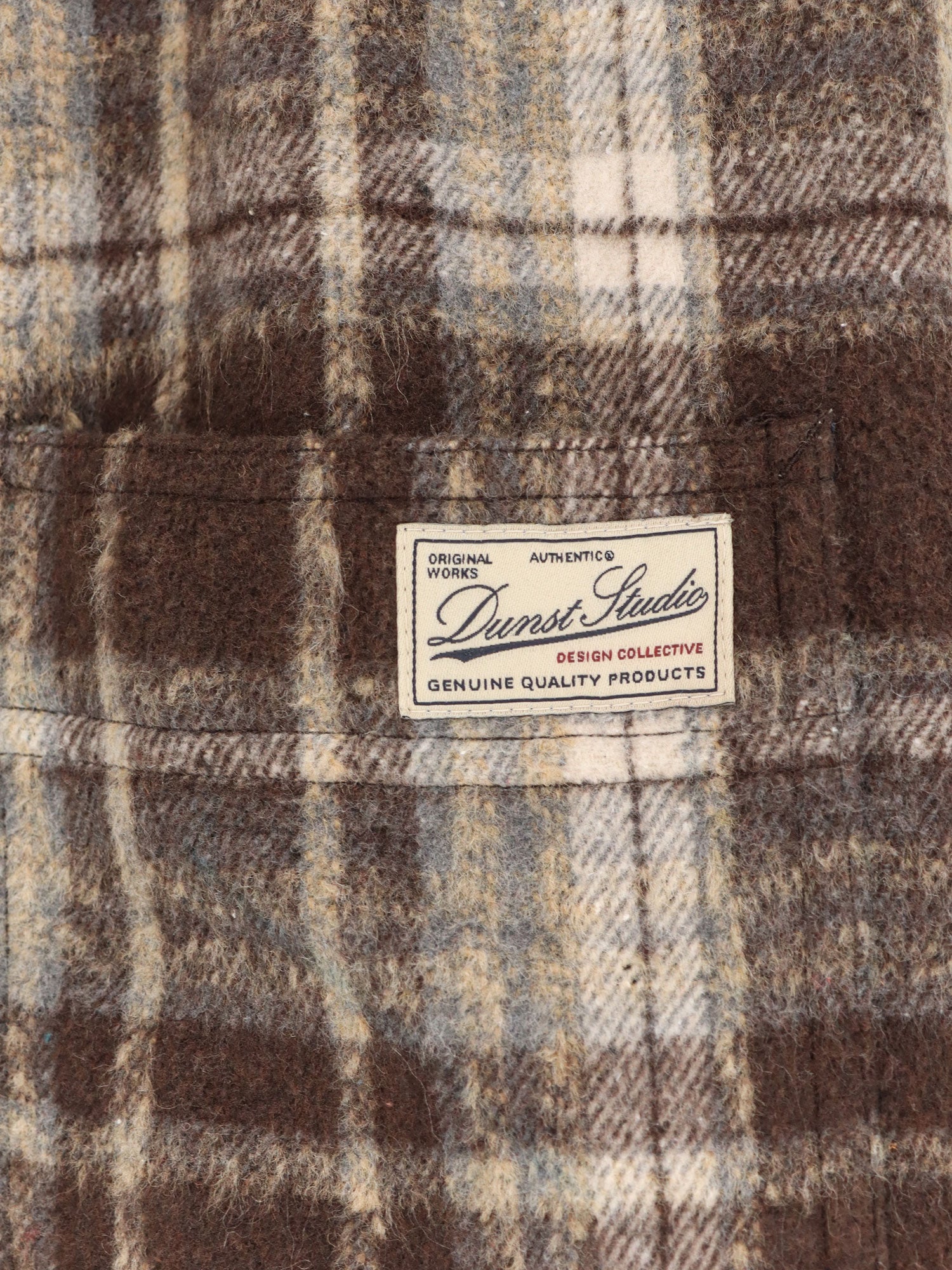Madras pattern flannel jacket - Image 3
