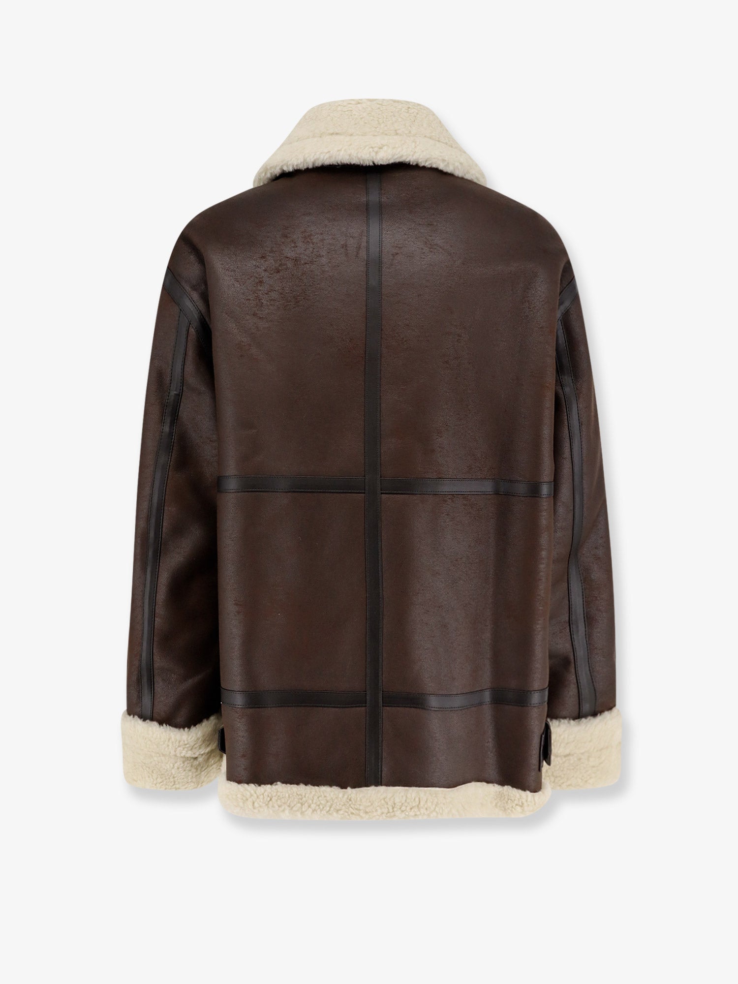 Unisex eco-shearling jacket - Image 2