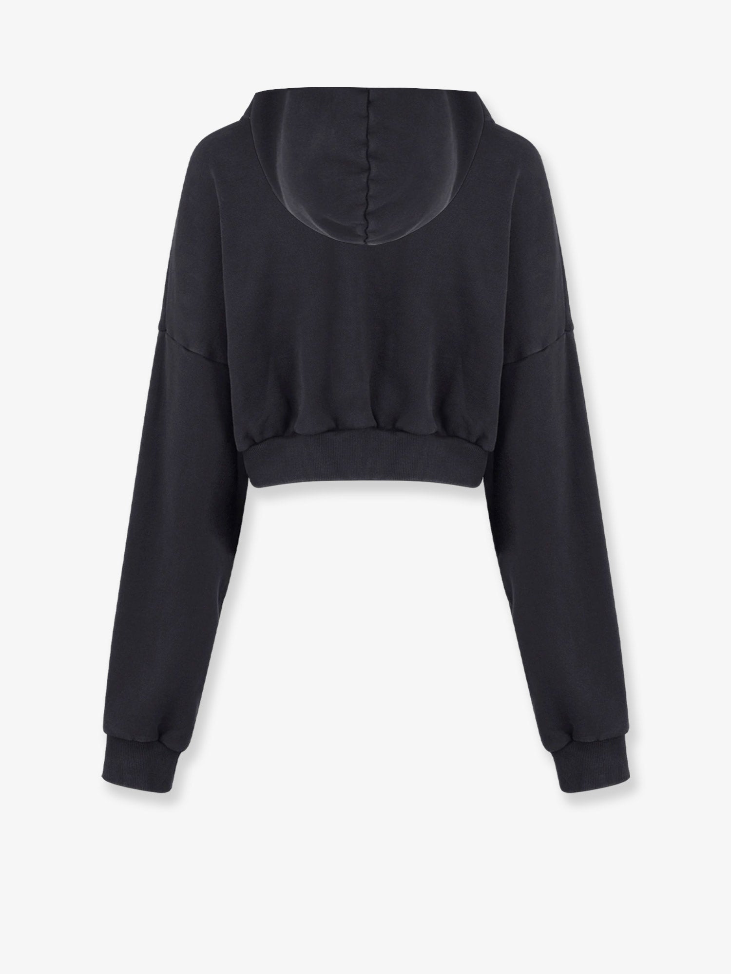 Cropped cotton sweatshirt - Image 2