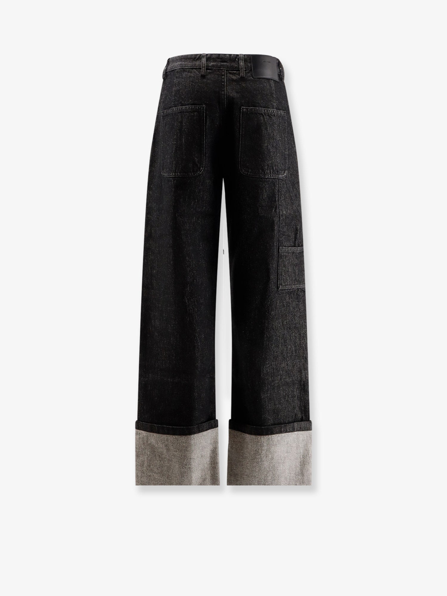 Cuff Raw cotton jeans - Image 2