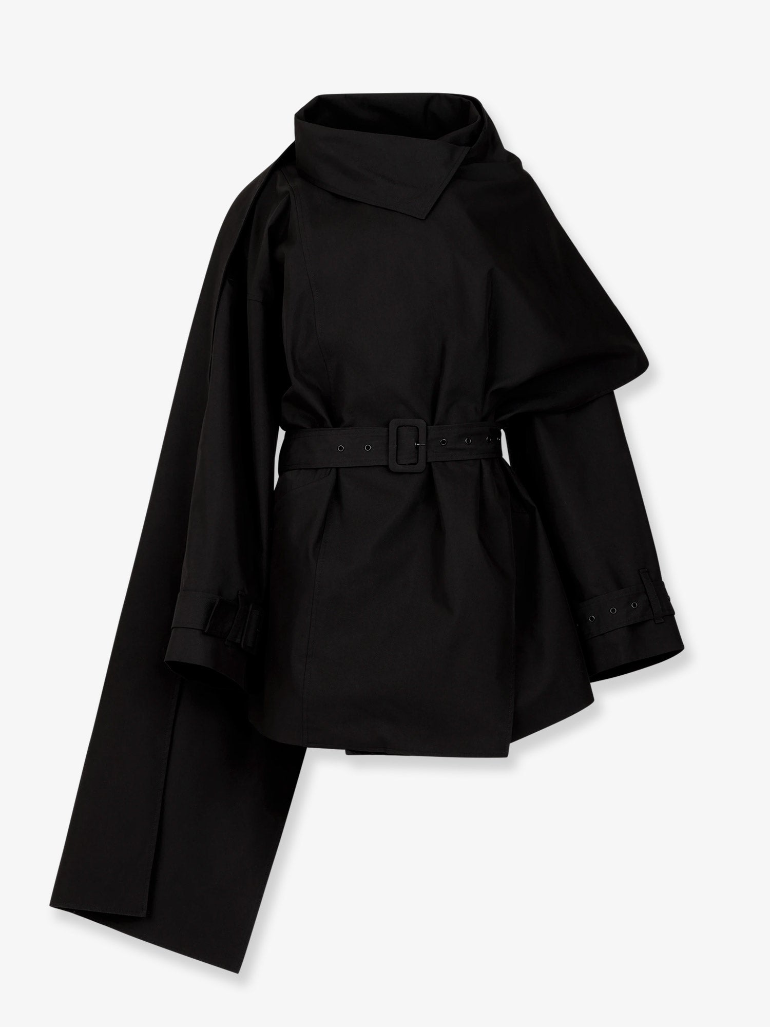 Mini Scarf cotton coat
