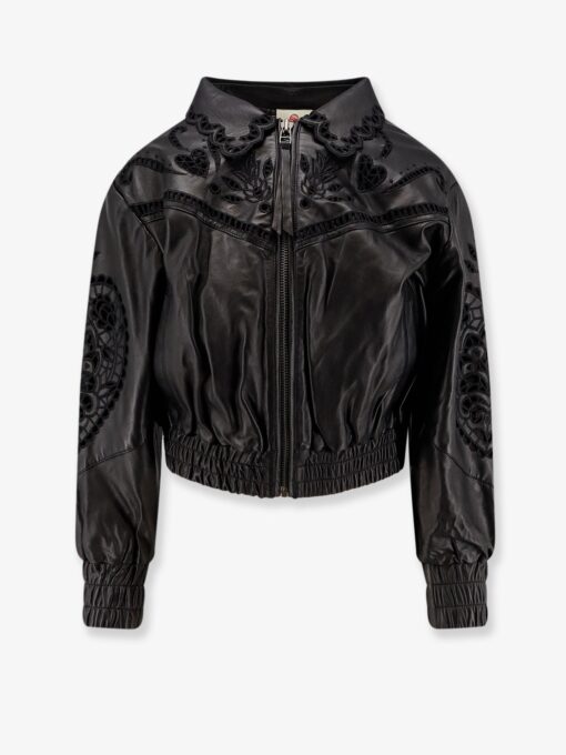 Richilieu Heart leather jacket