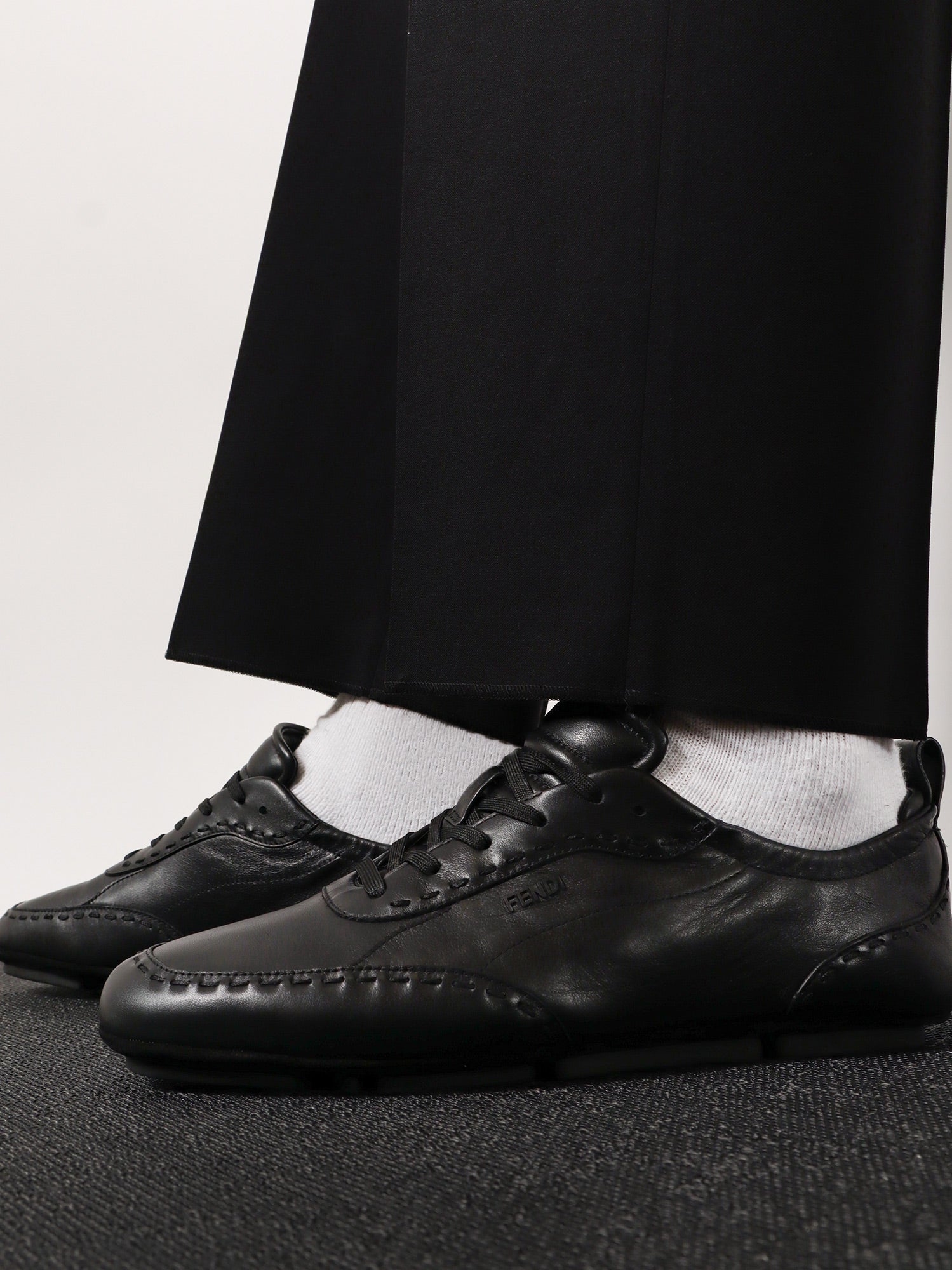 Fendi Fit leather sneakers - Image 2
