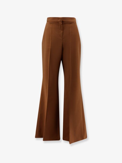 Wool and mohair trousers