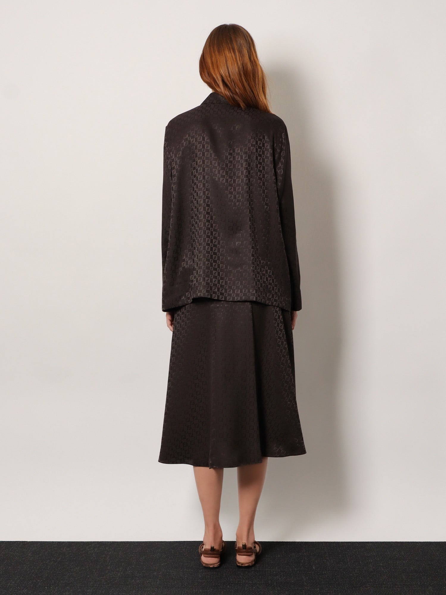 Silk shirt with FF motif - Image 3
