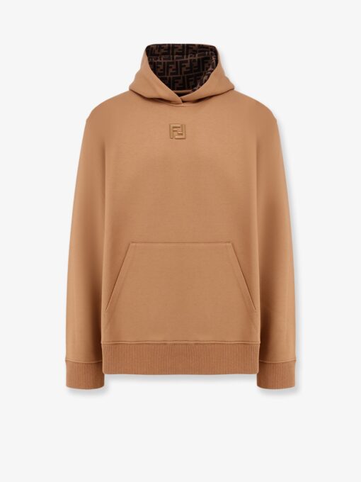 Cotton hooded sweatshirt