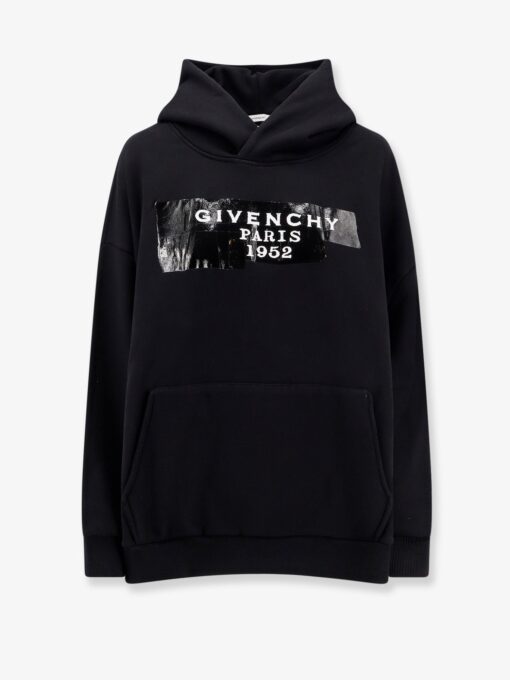 Cotton hooded sweatshirt