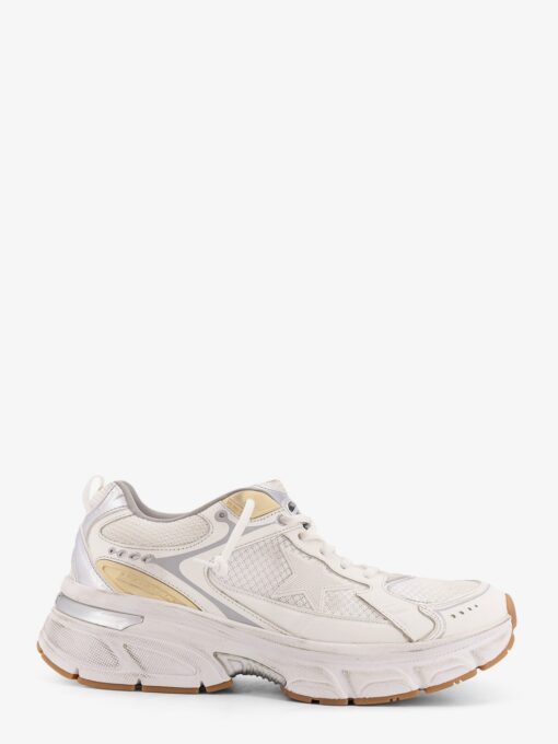Lightstar mesh sneakers with leather inserts