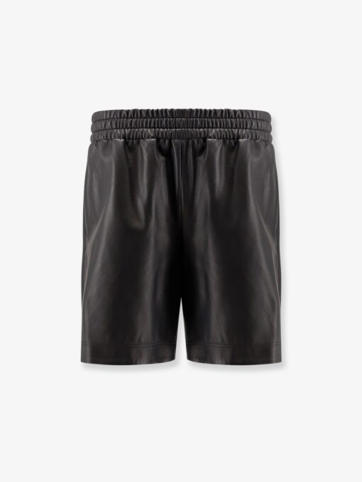 Leather shorts