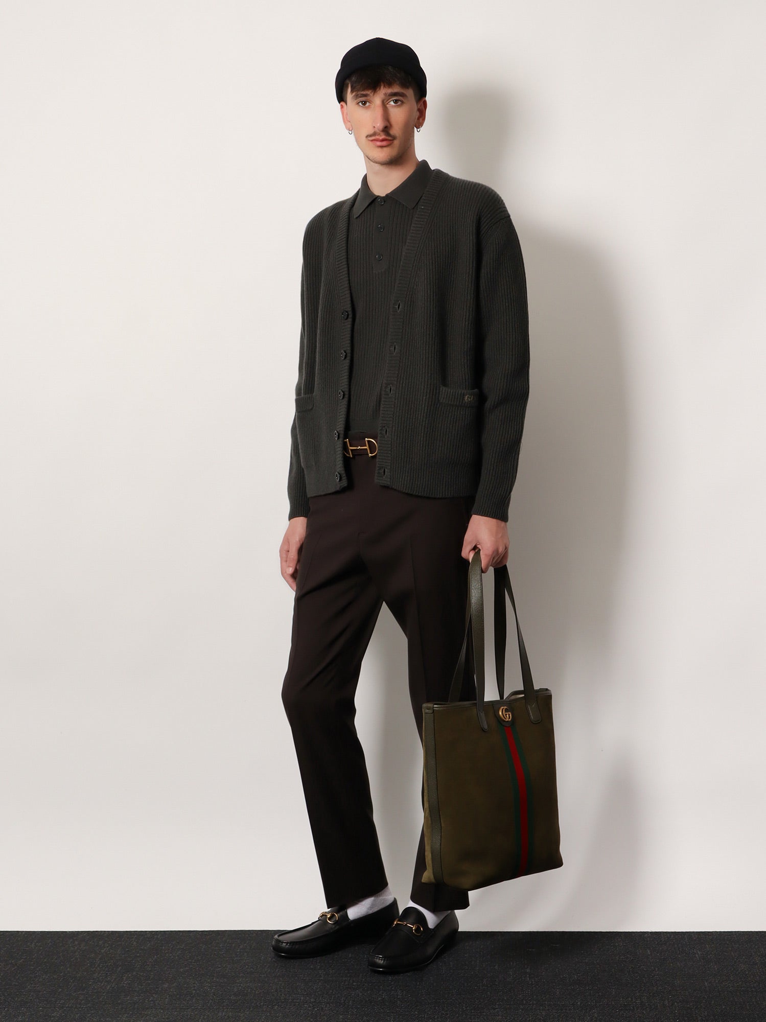 Ribbed wool and cashmere cardigan - Image 2