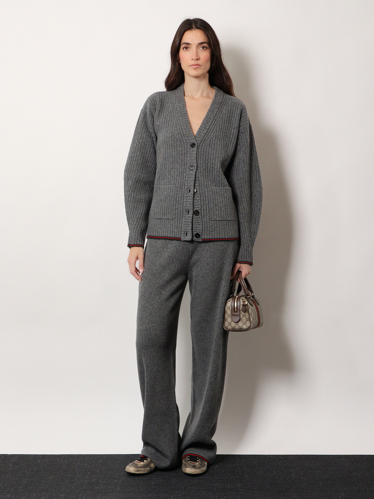 Stretch wool trousers - Image 2