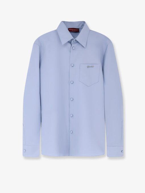 Shirt with Horsebit detail