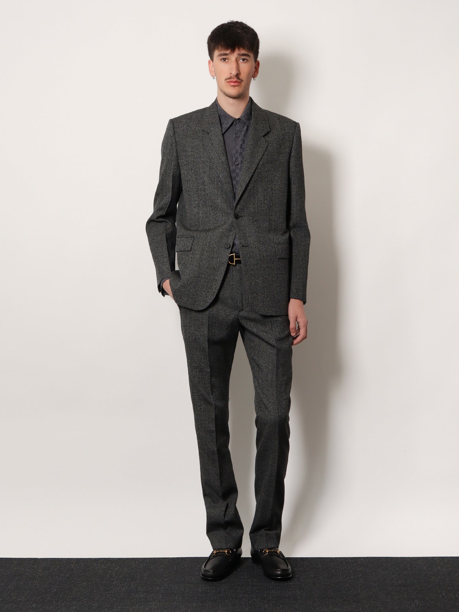 GG Jacquard silk shirt - Image 2
