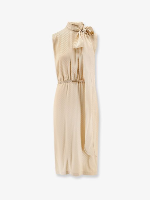 Silk Midi Dress