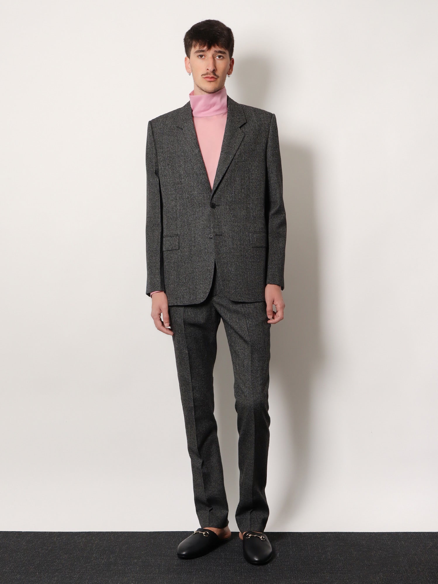Mouliné wool blazer - Image 2