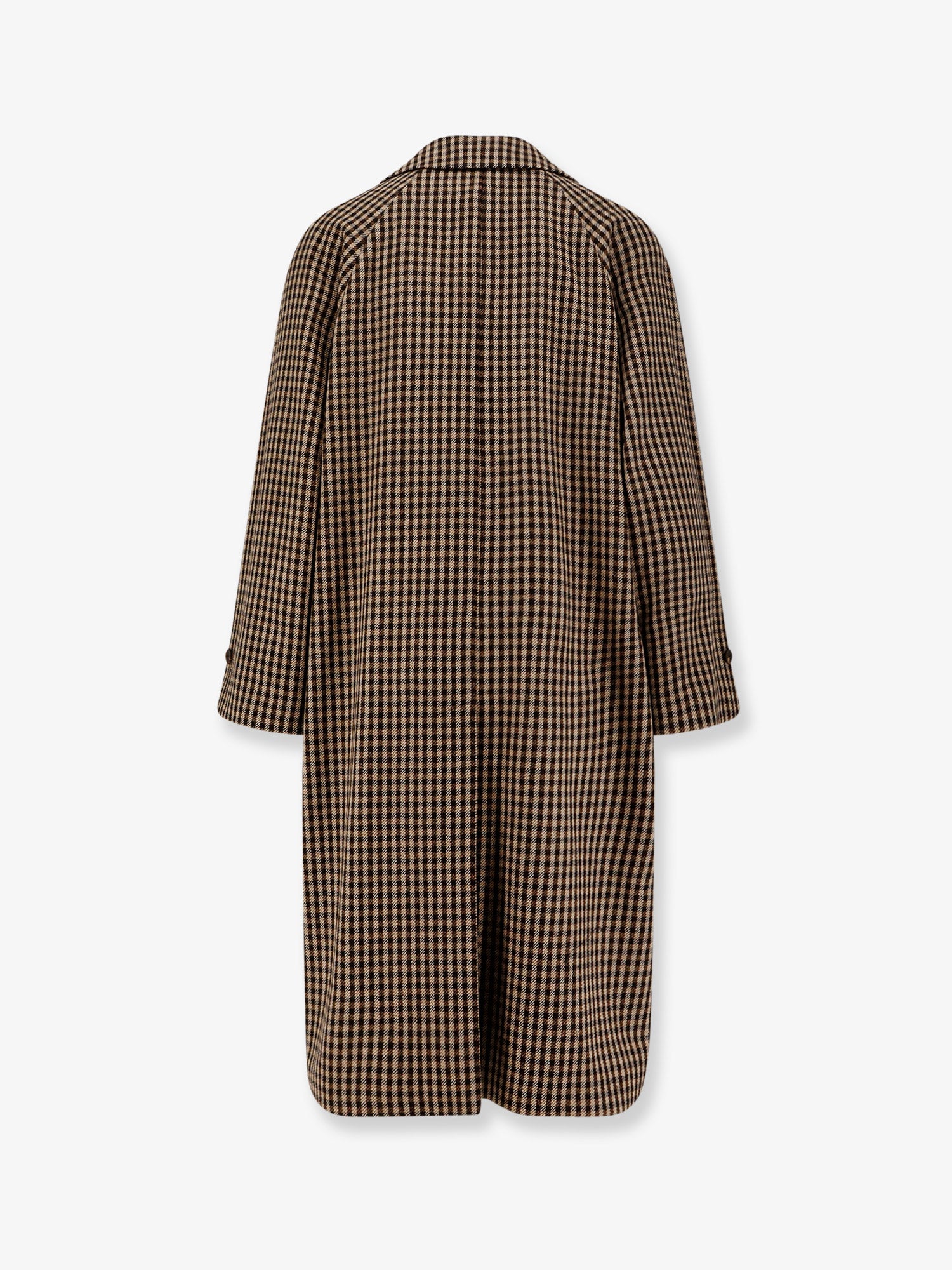 Baia Del Monaco madras wool blend coat - Image 2