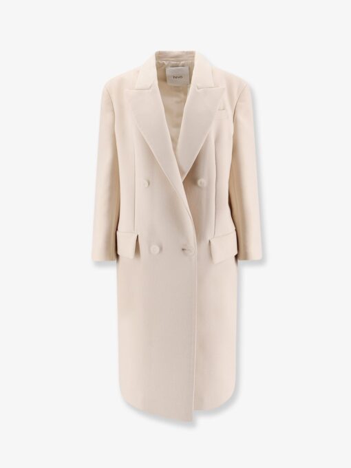 Lucugnano double-breasted coat