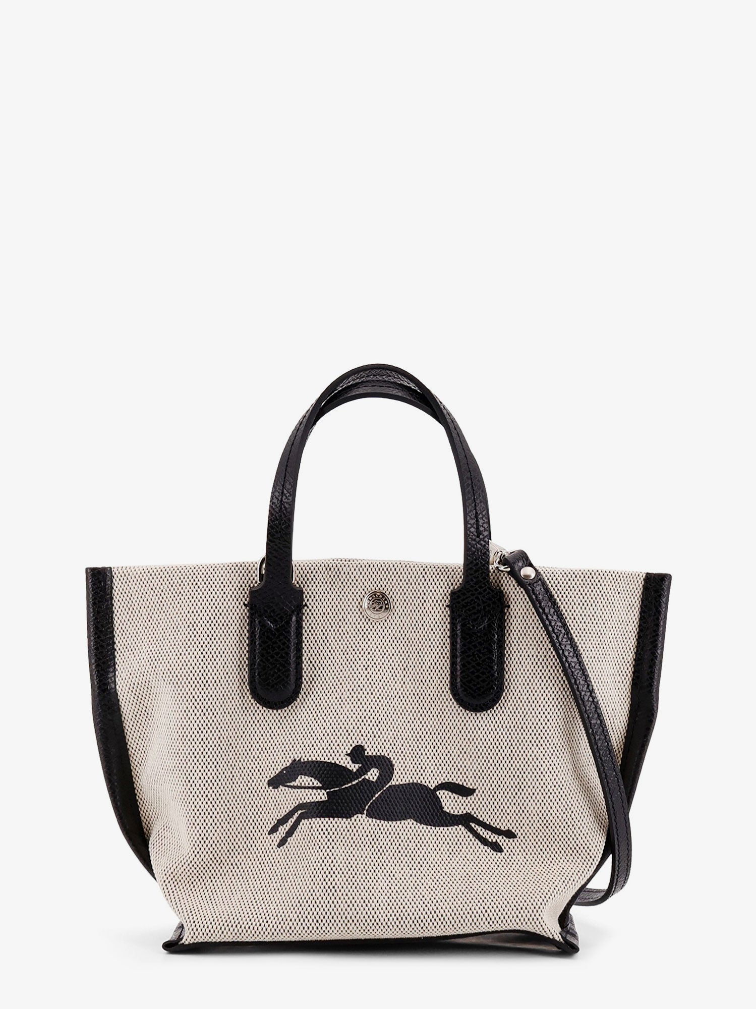 Borsa a tracolla Essential in canvas - Image 2