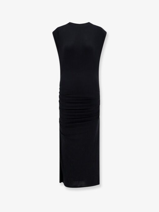 Donna stretch fabric long dress