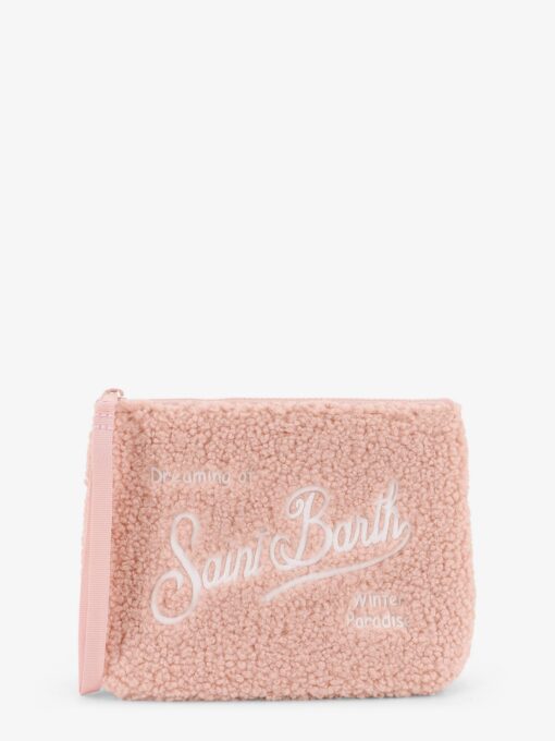 Aline Teddy clutch bag