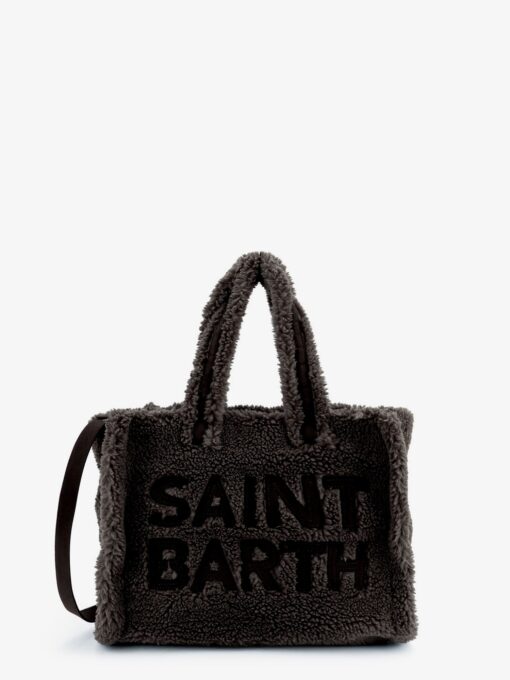 Colette Teddy crossbody bag with logo on the front