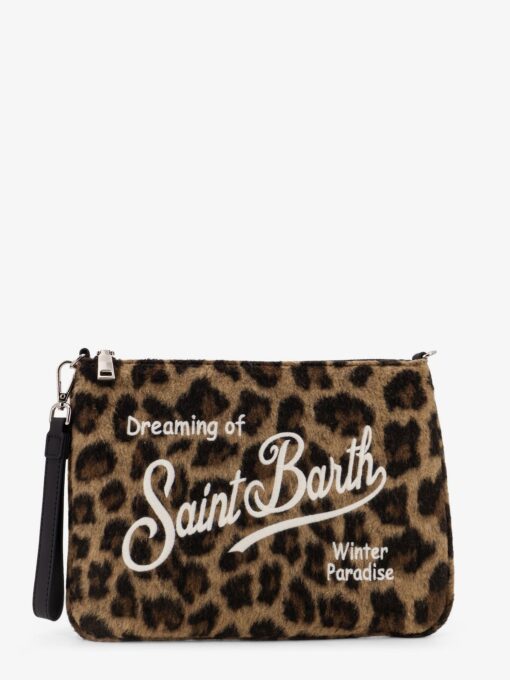 Parisienne Felt clutch bag