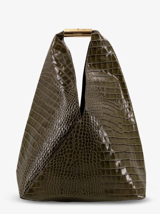 Leather shoulder bag