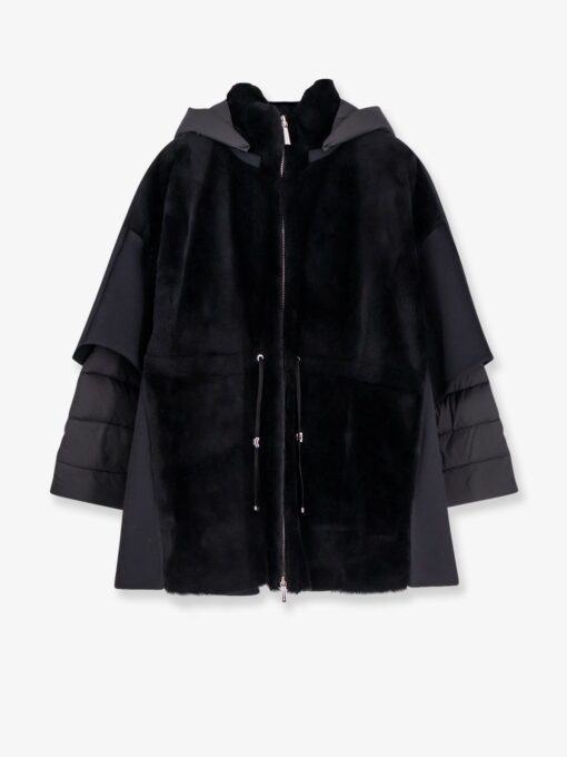 Raja shearling cape