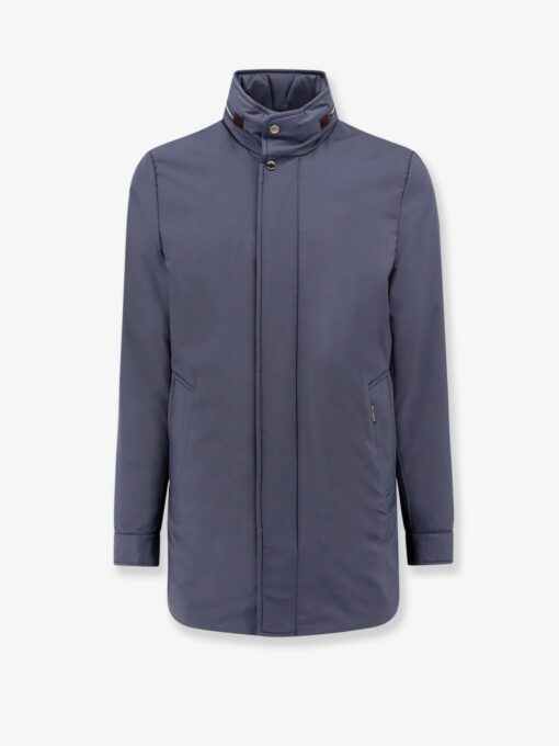 Nylon long jacket