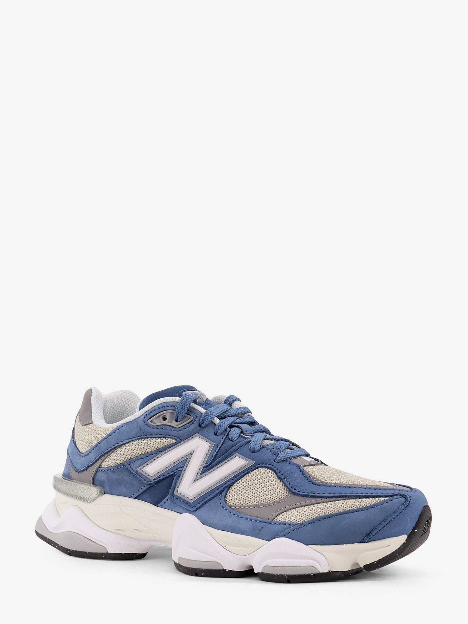 9060 mesh low-top sneakers with suede inserts - Image 2