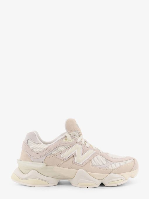 9060 suede and mesh low-top sneakers