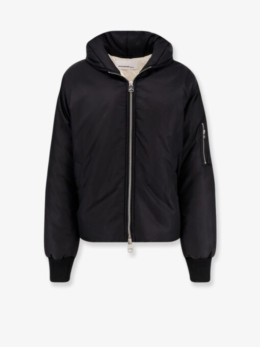 Cropped Hood nyln bomber with padding