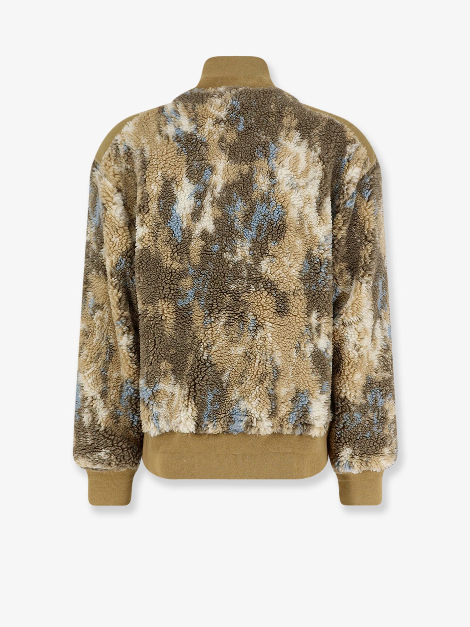 Fleece synthetic fur bomber - Image 2