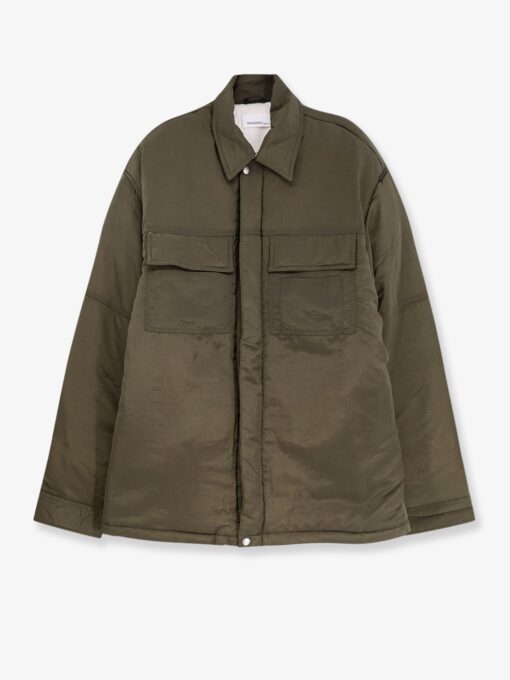 Padded Overshirt nylon jacket