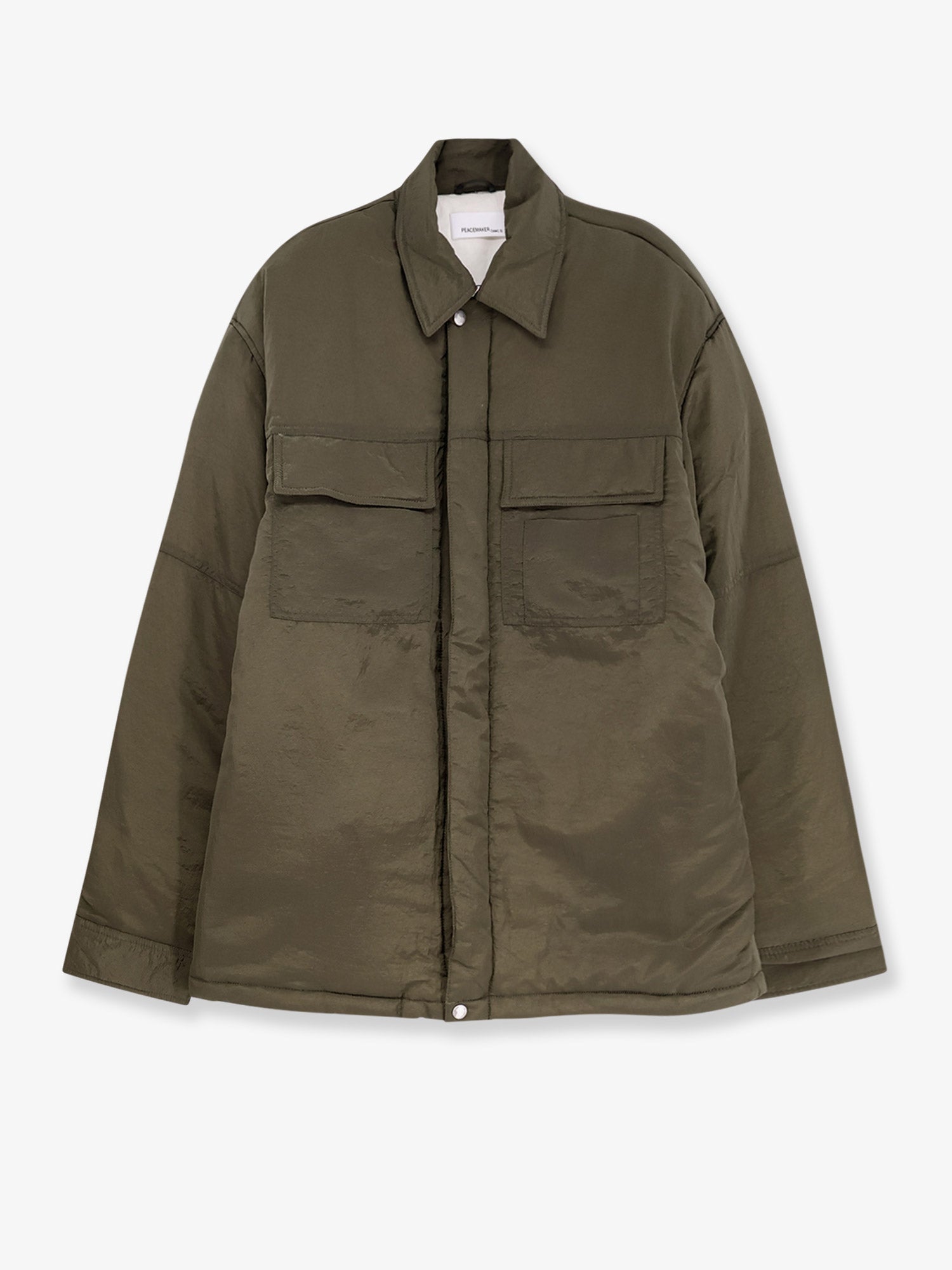 Padded Overshirt nylon jacket