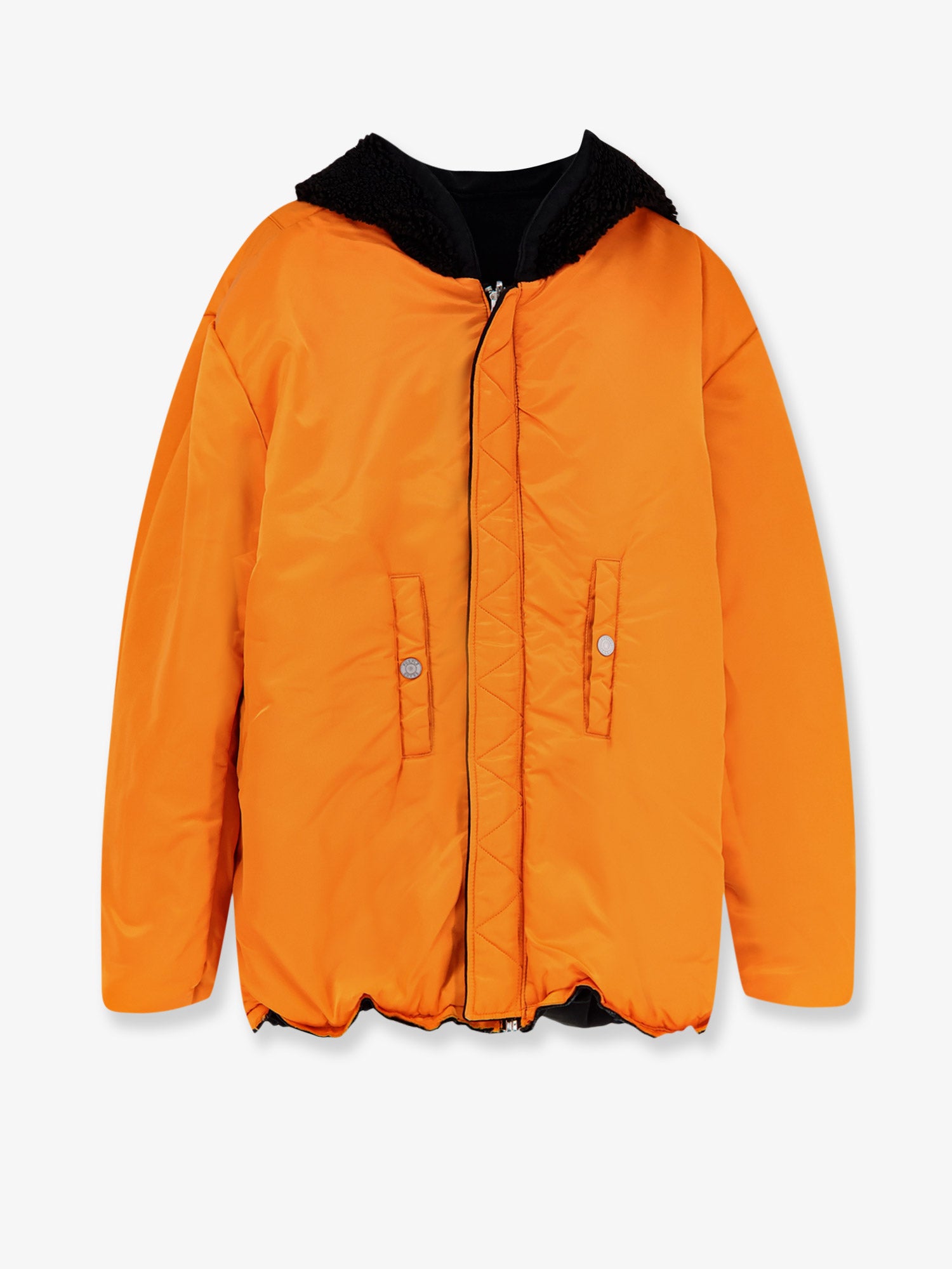 Alpha X Purple Hooded reversible Bomber jacket - Image 3