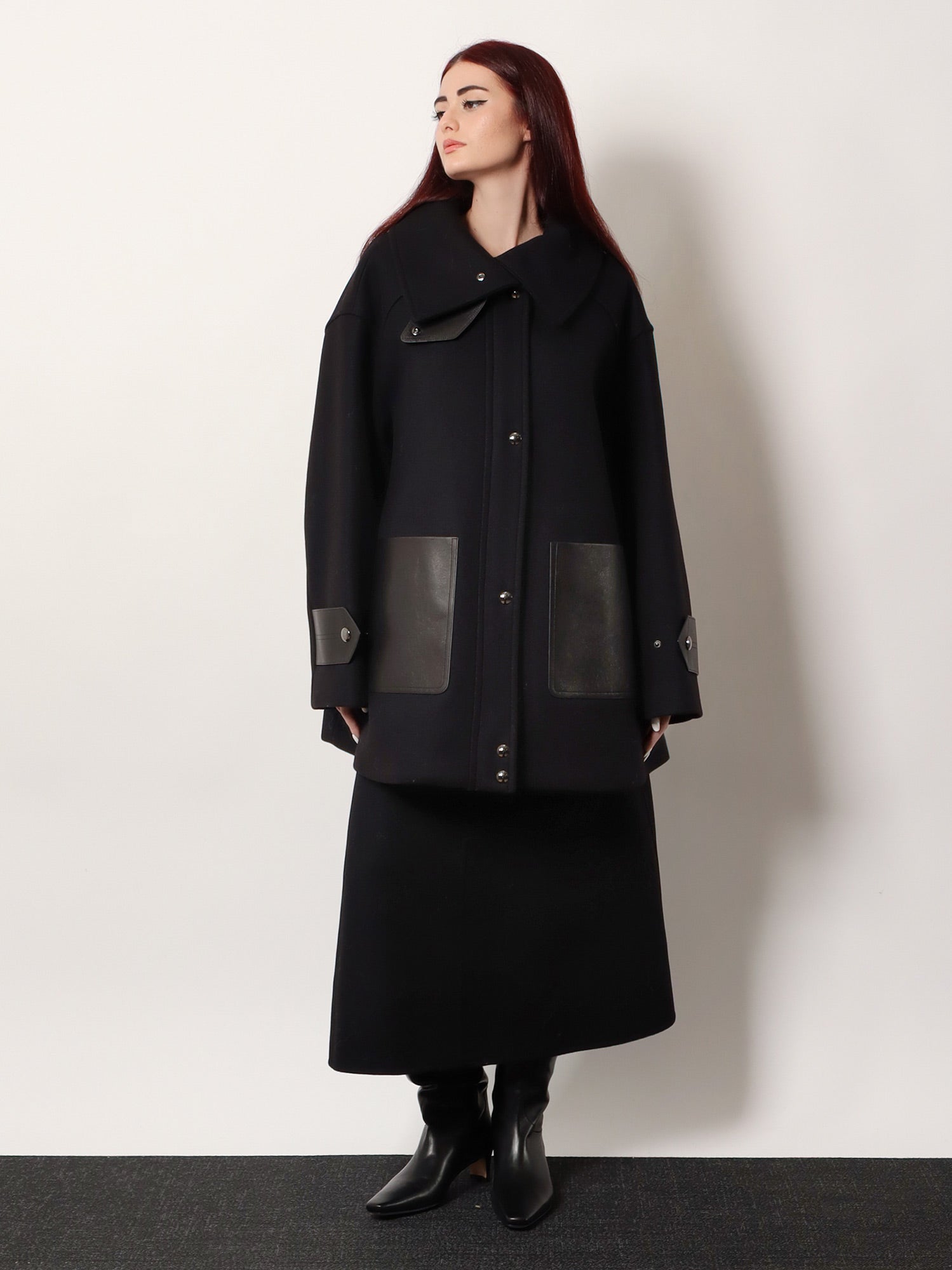 Reuben wool and cashmere blend coat - Image 2