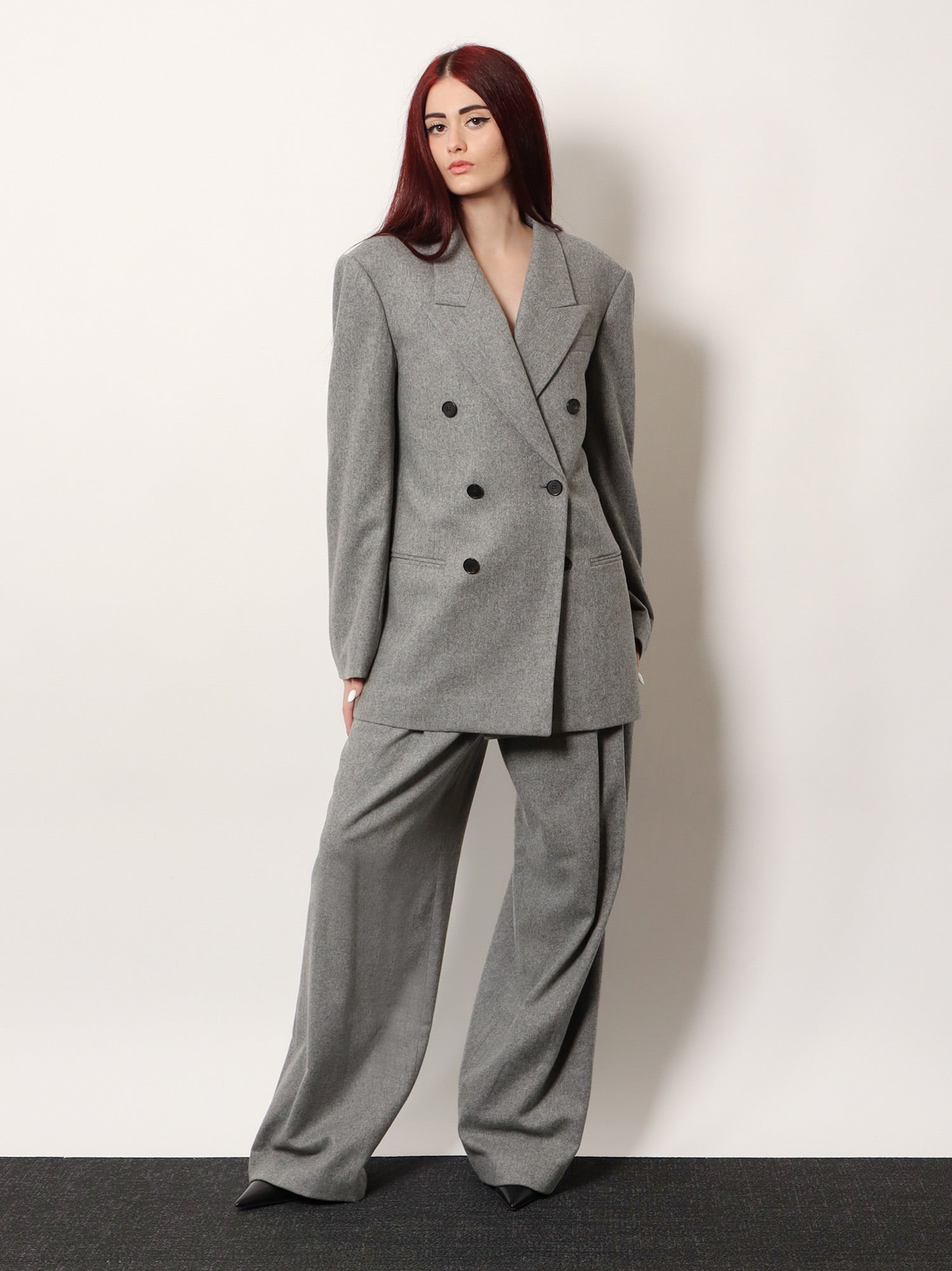Manes wool blend double-breasted blazer - Image 2