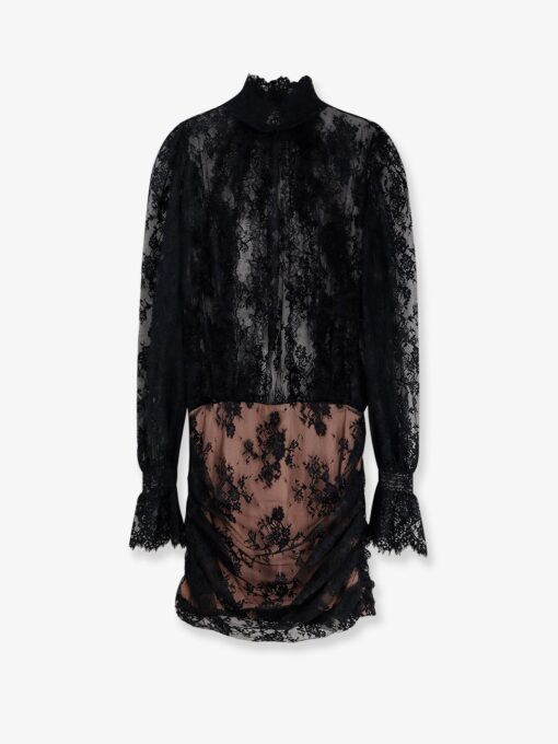 Ysolde lace mini dress