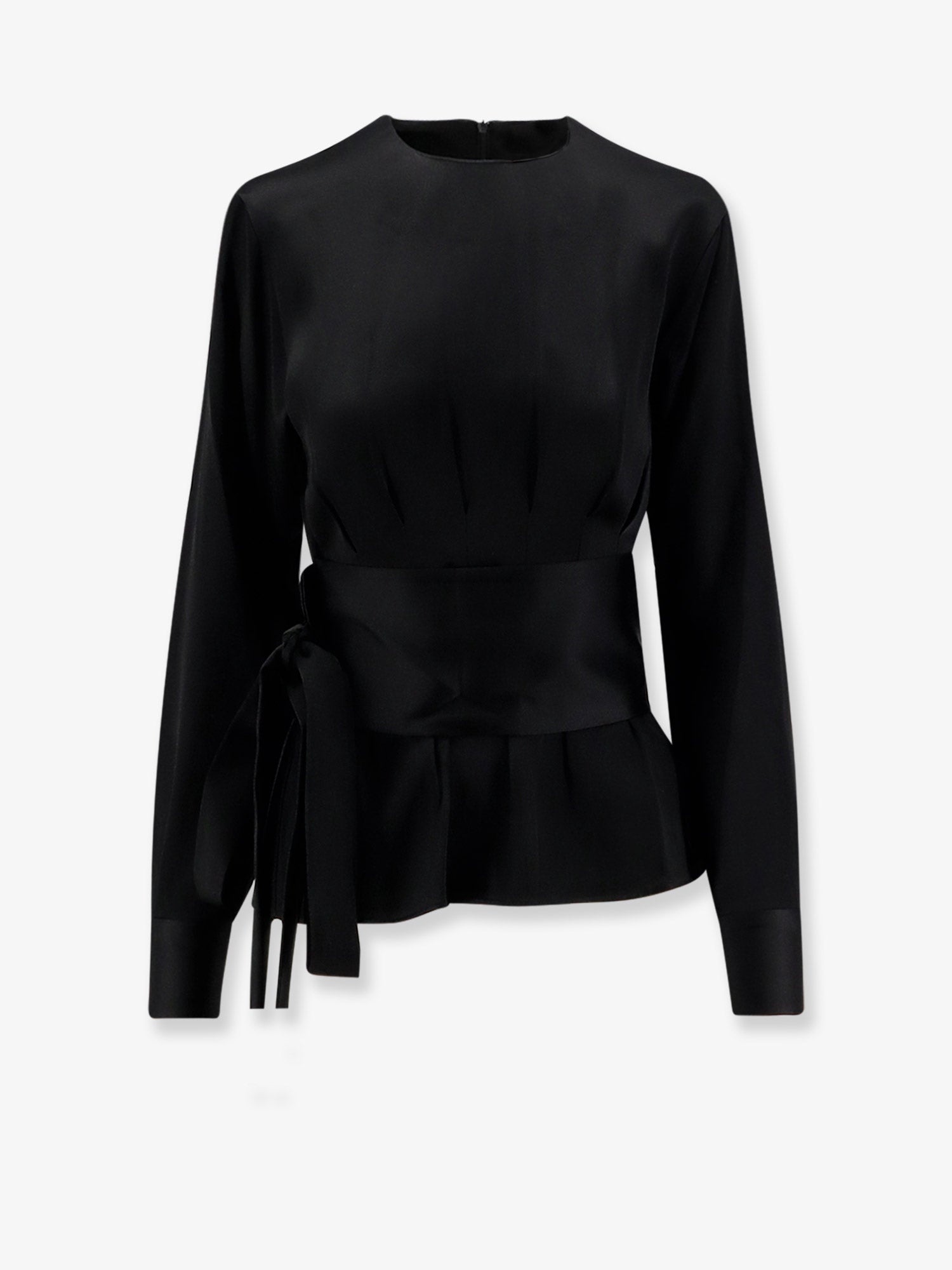 Kimono satin shirt