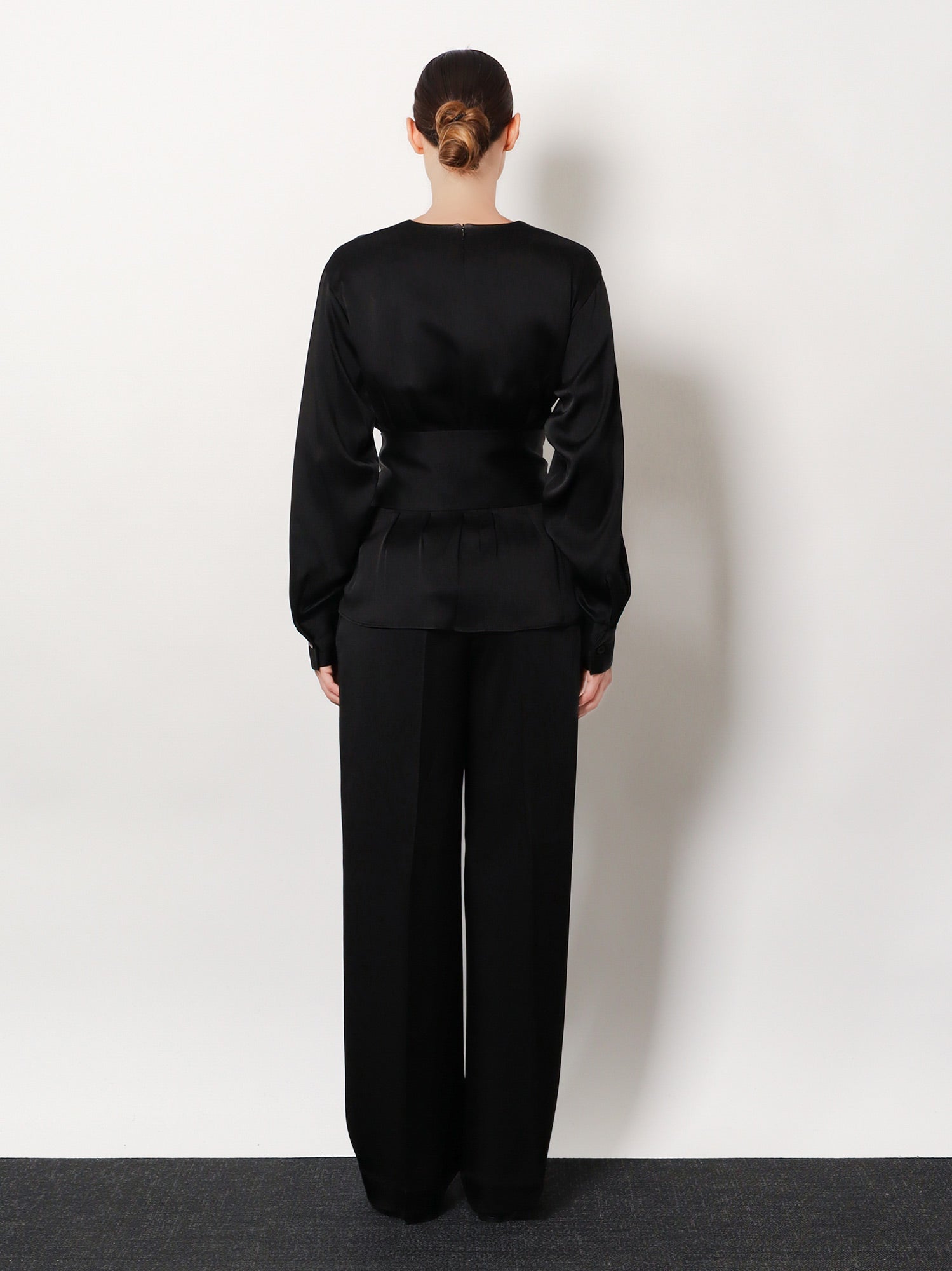 Kimono satin shirt - Image 3