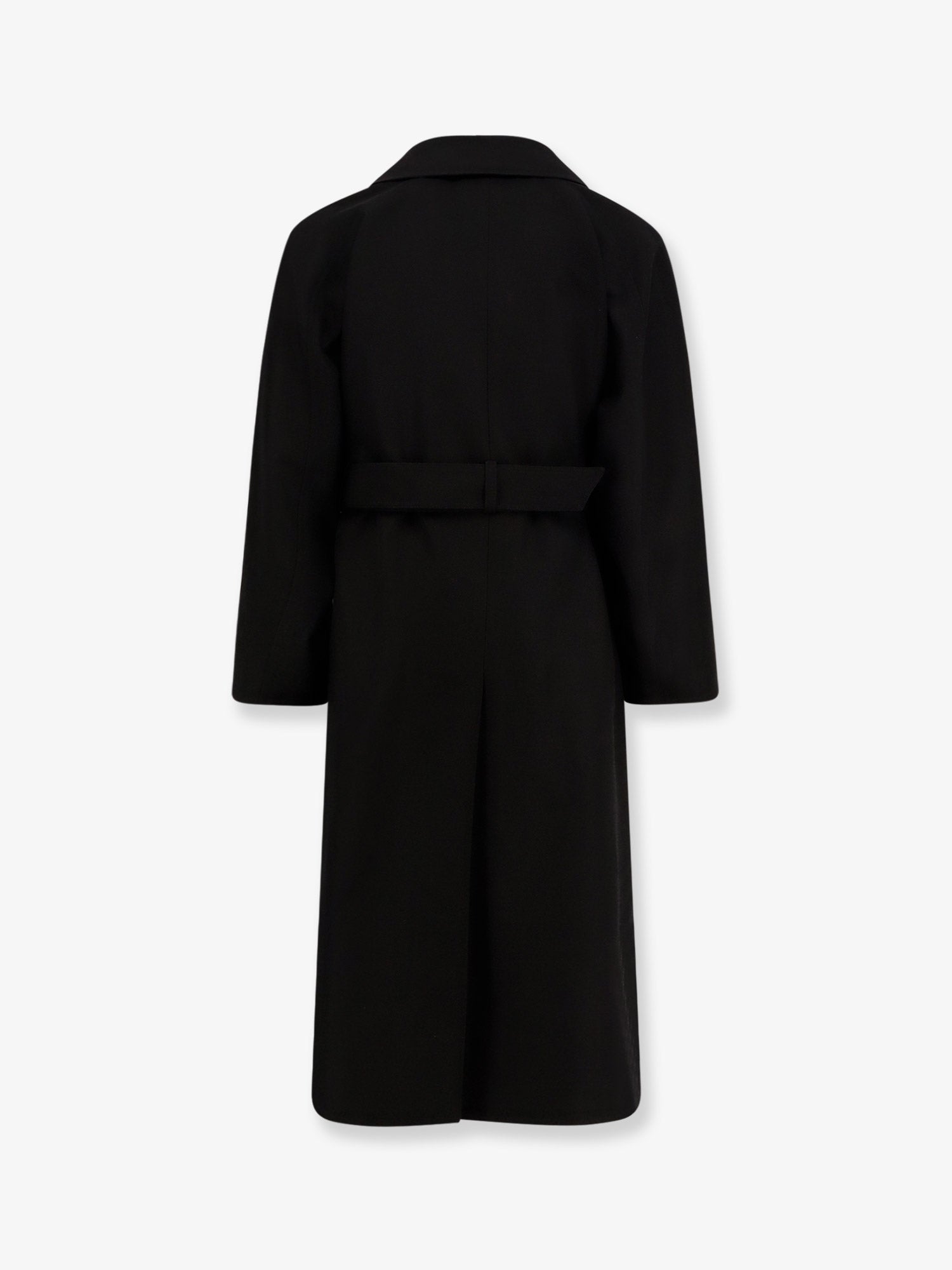 Certified wool coat with belt - Image 2